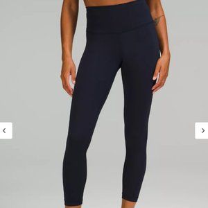 Wunder Train High-Rise Tight 25" Size 4 EUC True Navy